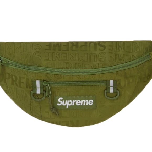 Supreme SS19 Utility Pouch box camp cap tee logo waist shoulder backpack Bag
